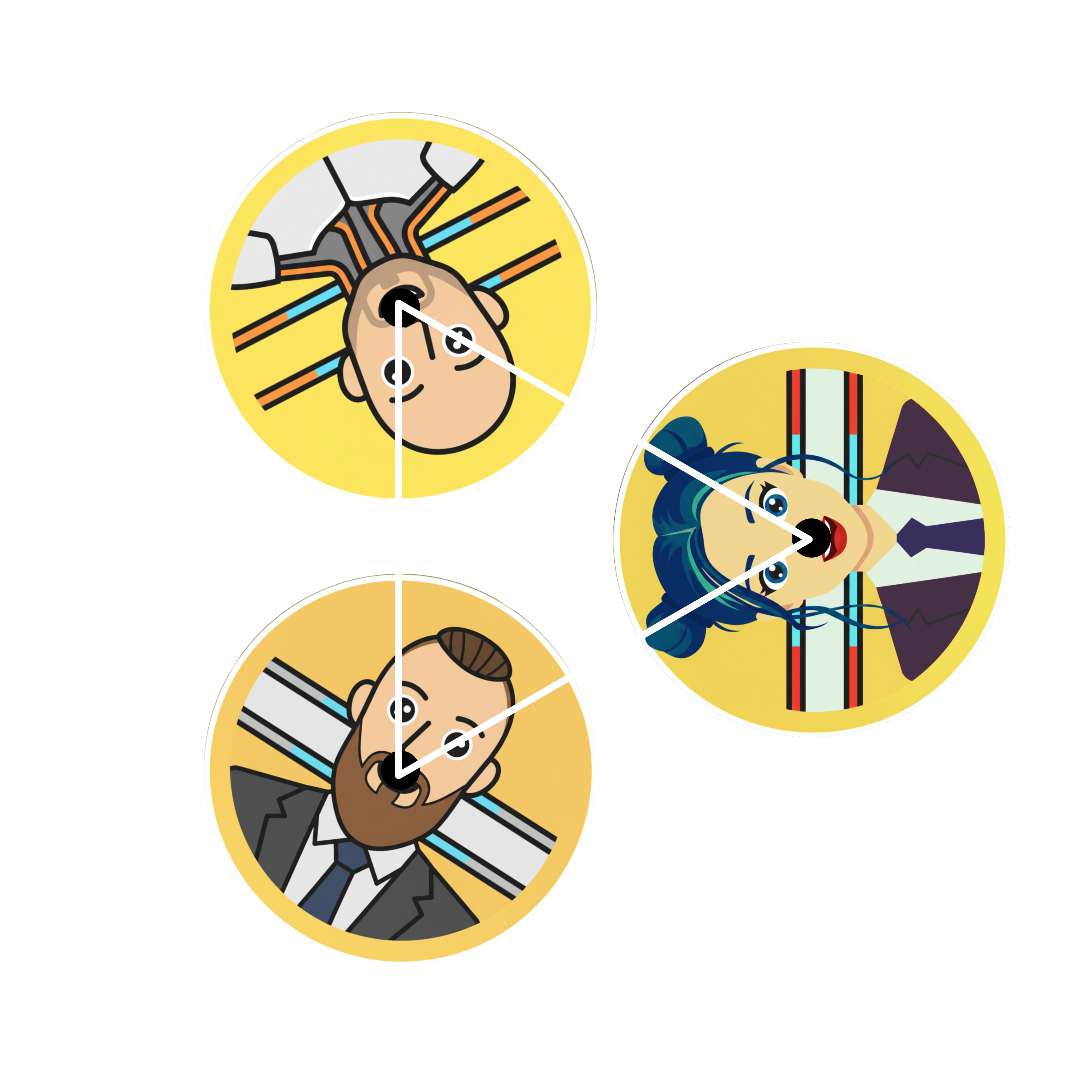 Three Gents Logo